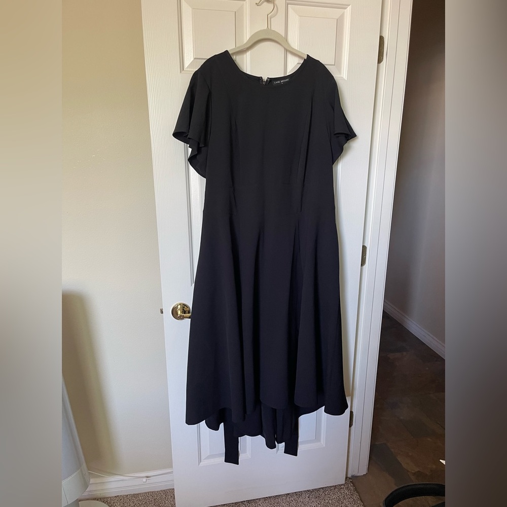 Black High Low Hem Dress